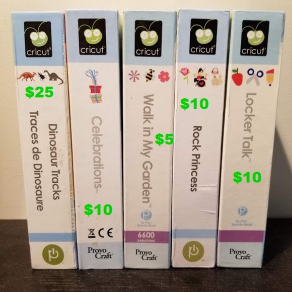 Cricut Cartridges - LINKED - Picture 2 of 7